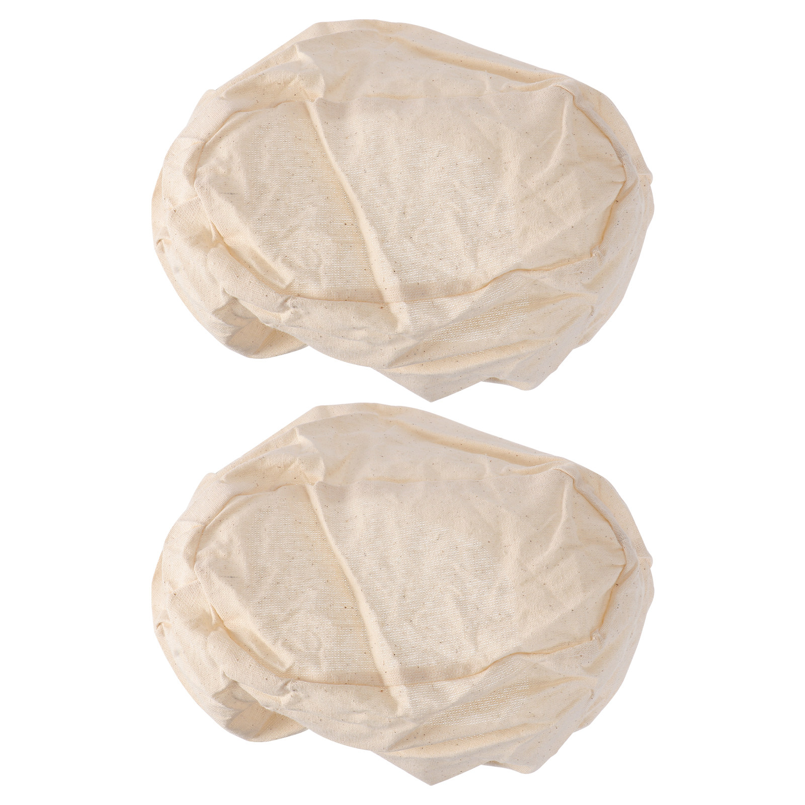 Kitchen Baking Utensil - 2Pcs Bread Basket Cloth Cover Fermentation