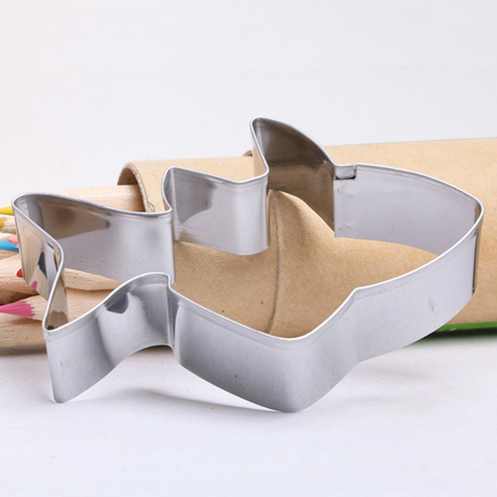 Kitchen Baking Set - 3Pcs Fish Shape Stainless Steel Cookie