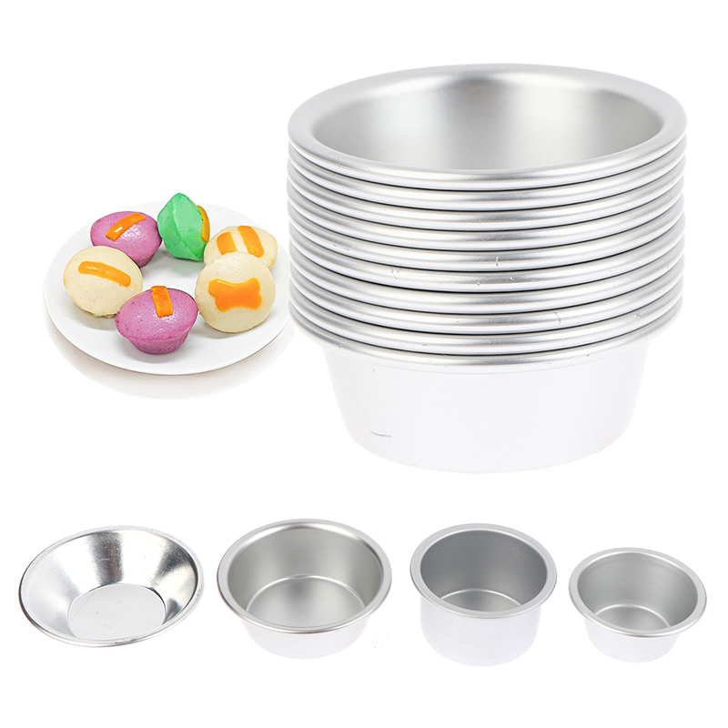 Kitchen Oven Baking Pans - 10pcs Puto Cake Mold Aluminum Alloy