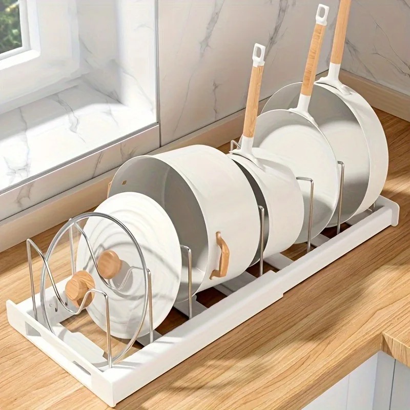Expandable Kitchen Cabinet Pot - Kitchen Baking Pan Organizer 评论和价格