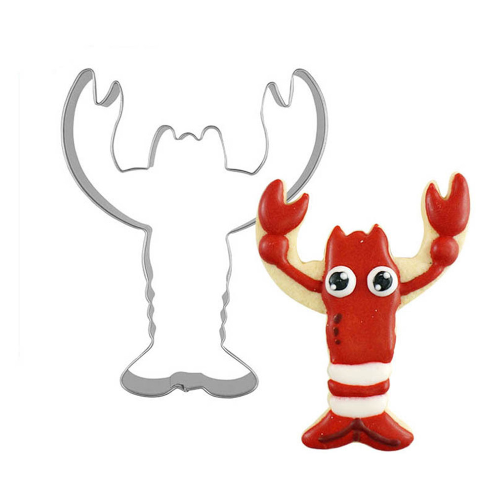 4pcs Lobster Shape Cookie Cutt - Kitchen Design For Baking 评论和价格