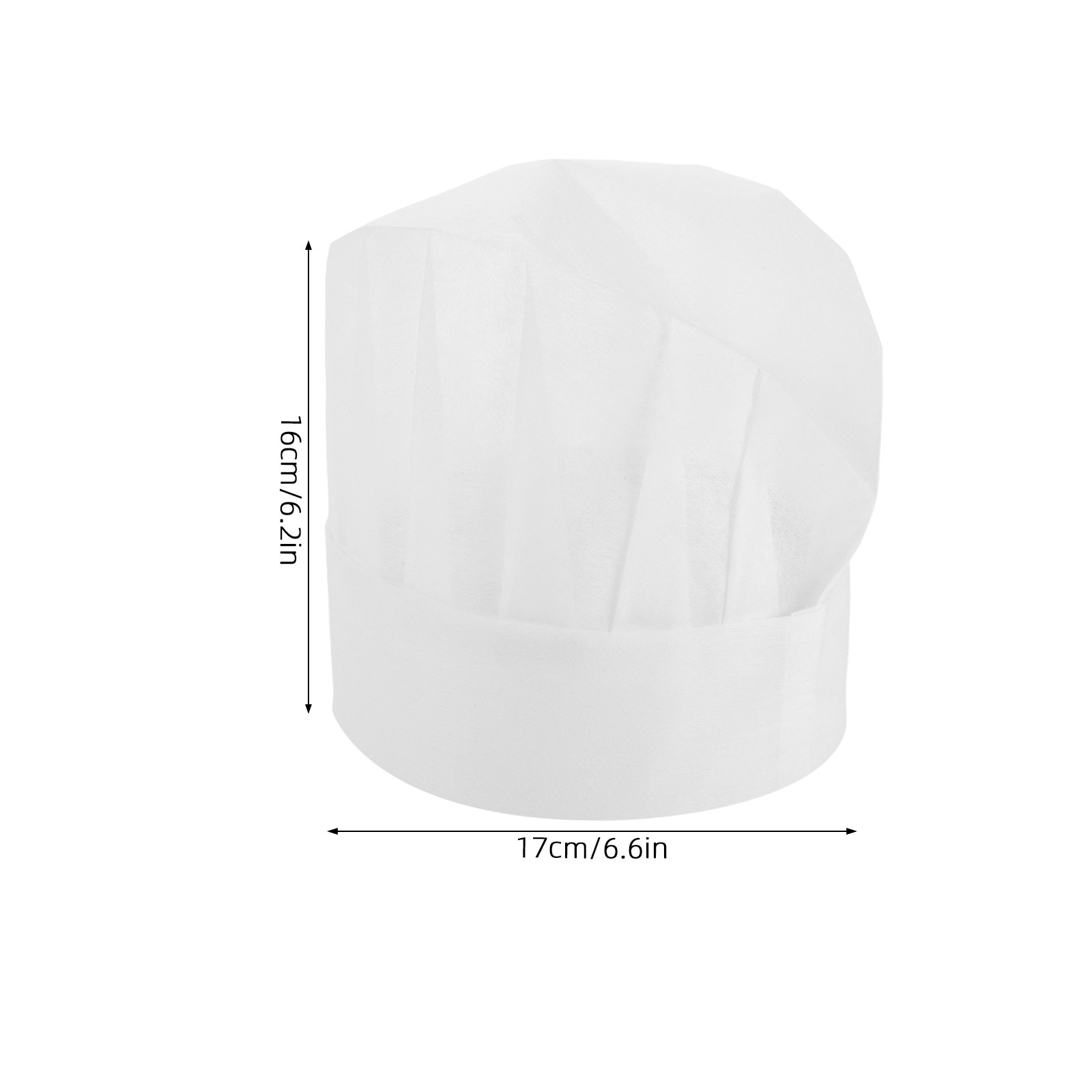 15Pcs Disposable Kids Chef Hat - Kitchen Baking Area 评论和价格