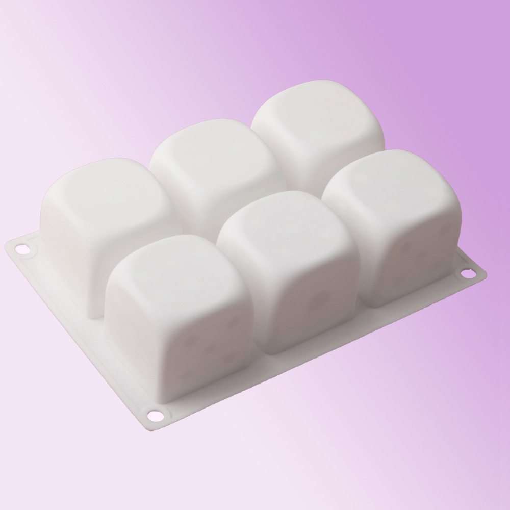 6-Cell Cube Mousse Cake Mould  - Kitchen Design For Baking 评论和价格