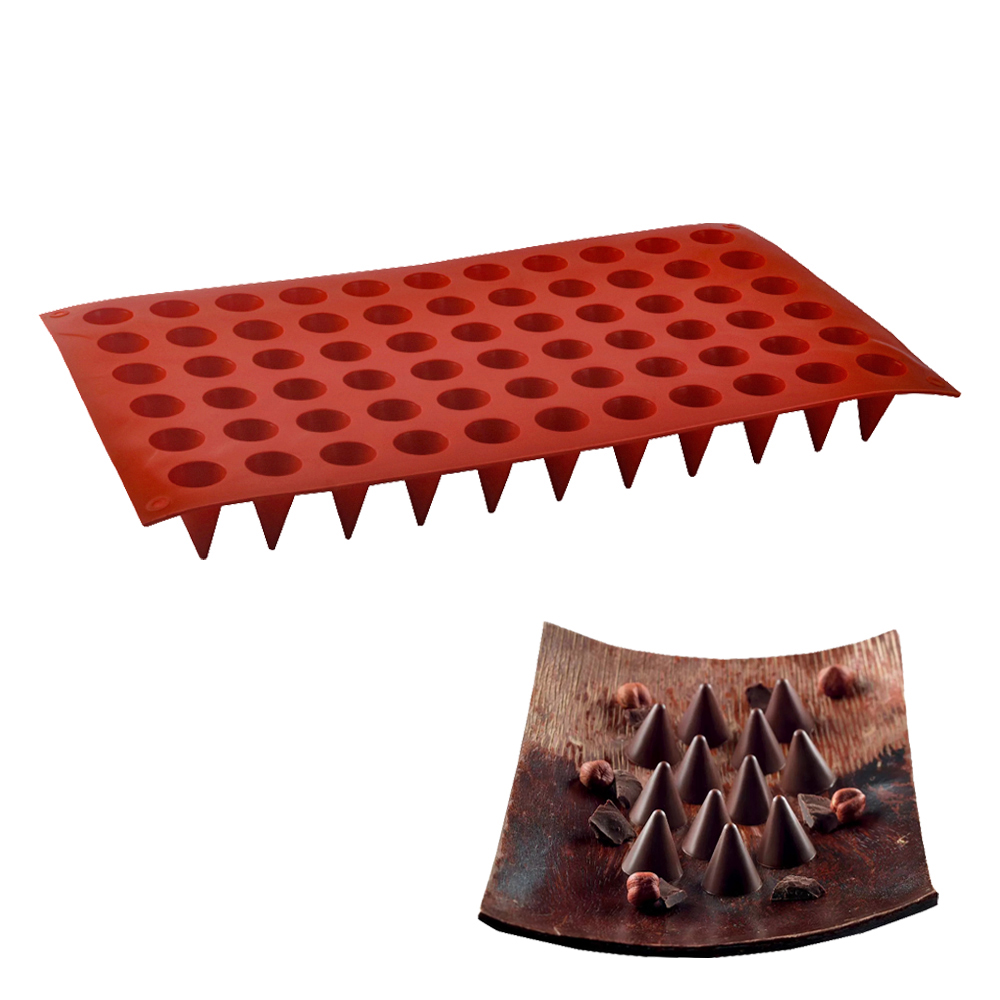 66-Cells Cone Chocolate Baking - Kitchen Equipment For Baking 评论和价格