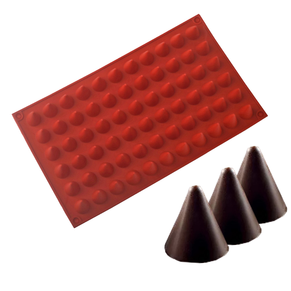 66-Cells Cone Chocolate Baking - Kitchen Equipment For Baking 评论和价格
