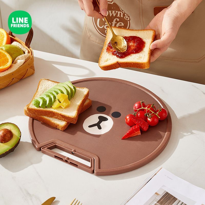 LINE FRIENDS Brown Anime Carto - Kitchen Baking Storage 评论和价格