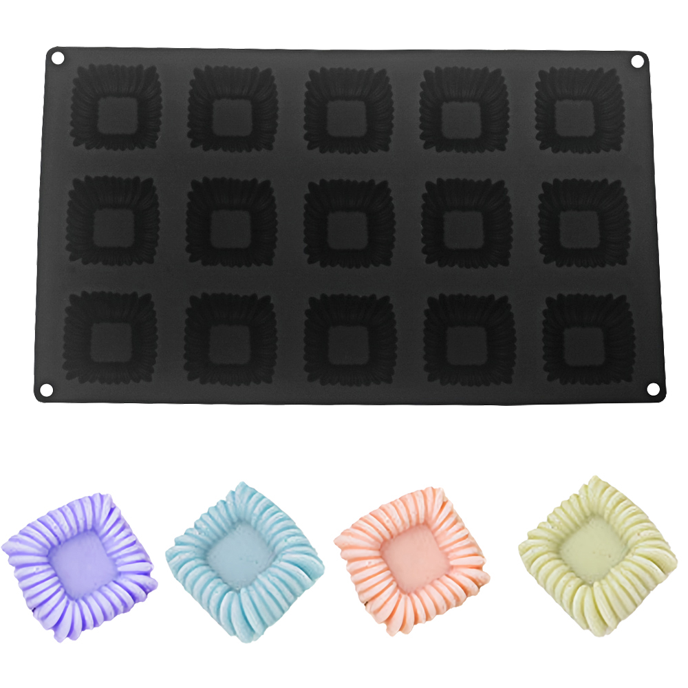 15-Cell Square Coil Texture De - Kitchen Design For Baking 评论和价格