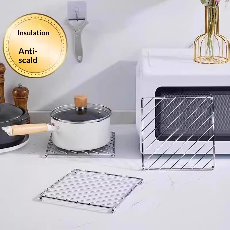 Metal Heat Insulation Trivet S - Kitchen Baking Pan Organizer 评论和价格