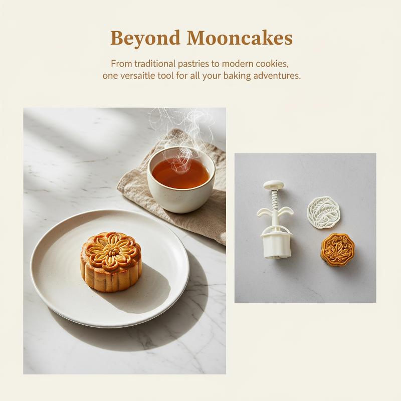Non-Stick DIY Mooncake Mold 1  - Kitchen Oven Baking Pans 评论和价格