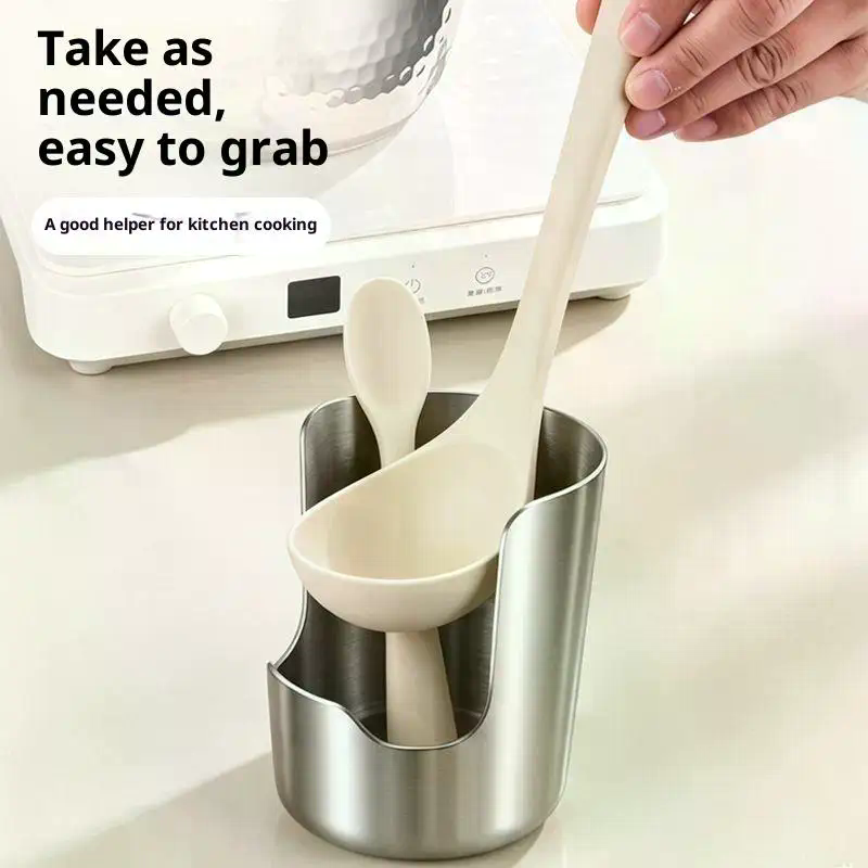 Stainless Steel Spoon Holder R - Kitchen Baking Utensil 评论和价格