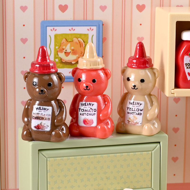 10Pcs 1/12 Dollhouse Simulated - Kitchen Baking Storage 评论和价格