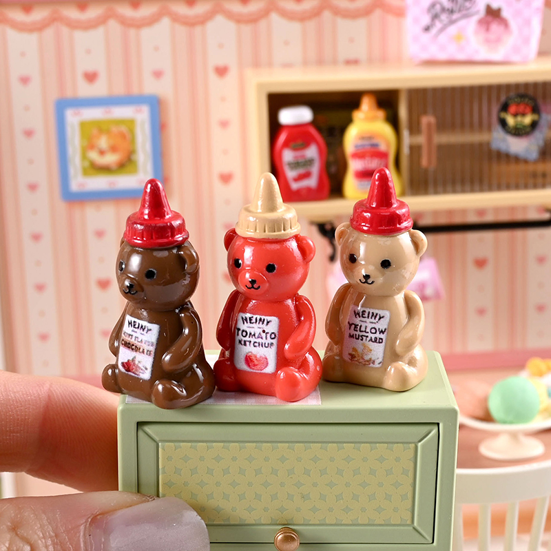 10Pcs 1/12 Dollhouse Simulated - Kitchen Baking Storage 评论和价格