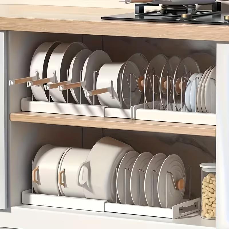 ABS Expandable Pot and Pan Org - Kitchen Baking Drawer 评论和价格