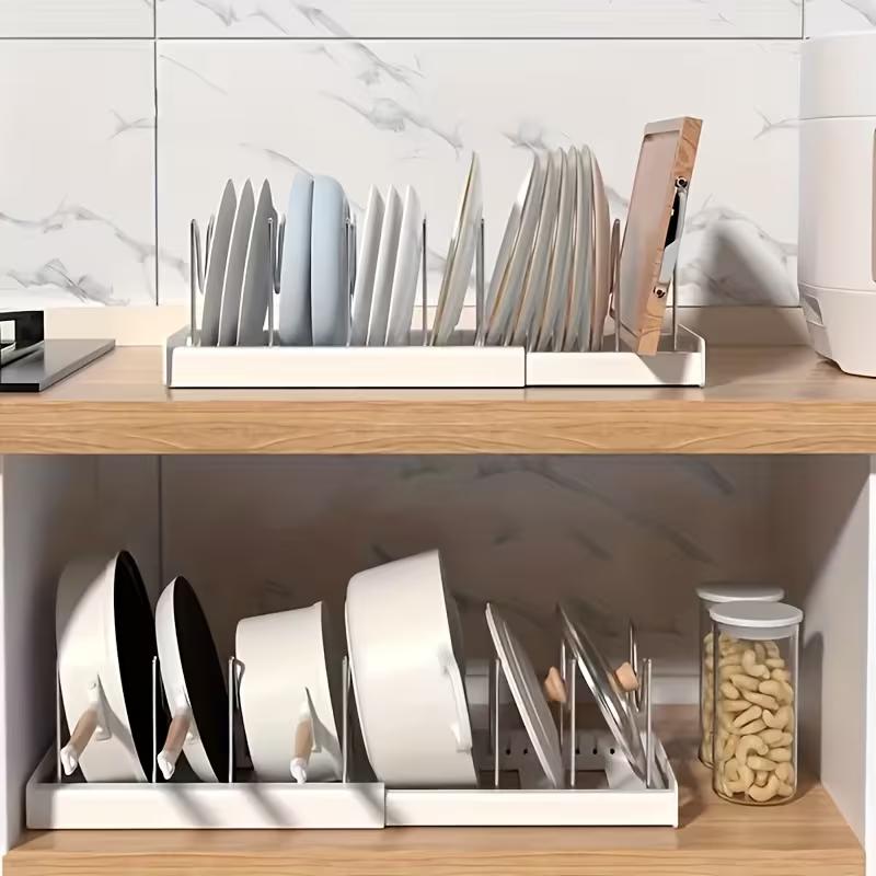 ABS Expandable Pot and Pan Org - Kitchen Baking Drawer 评论和价格