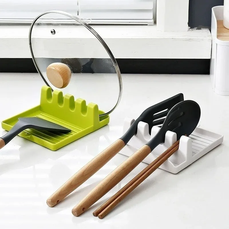 Pan Lid Holder Supports Spoons - Kitchen Baking Pan Organizer 评论和价格