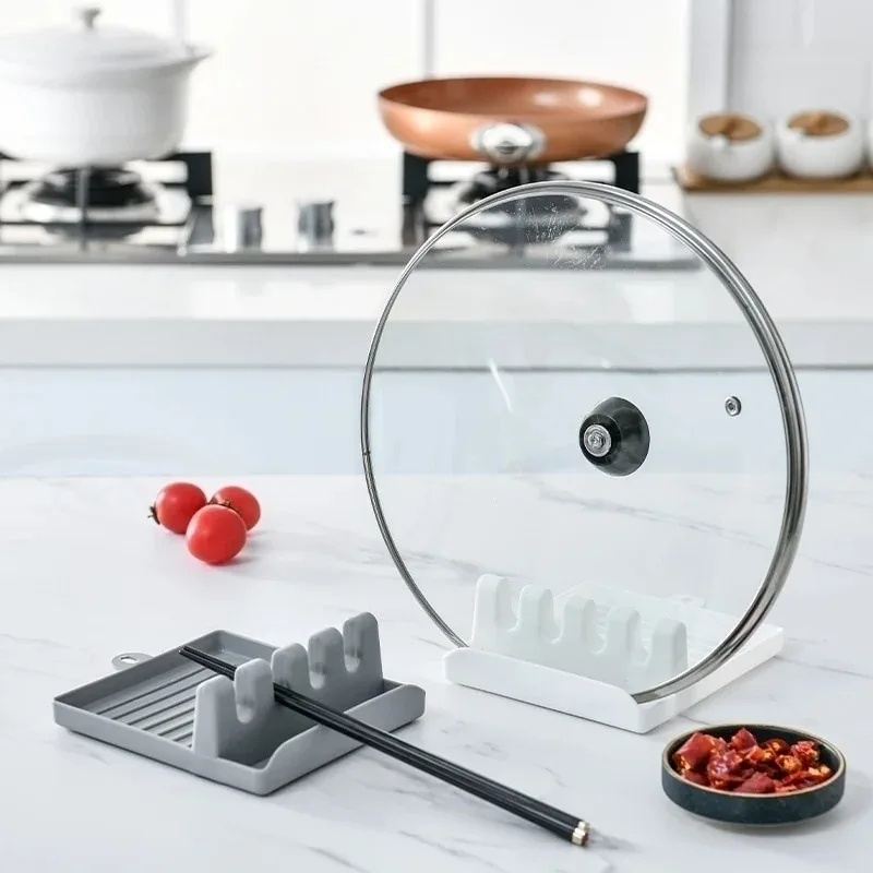 Pan Lid Holder Supports Spoons - Kitchen Baking Pan Organizer 评论和价格