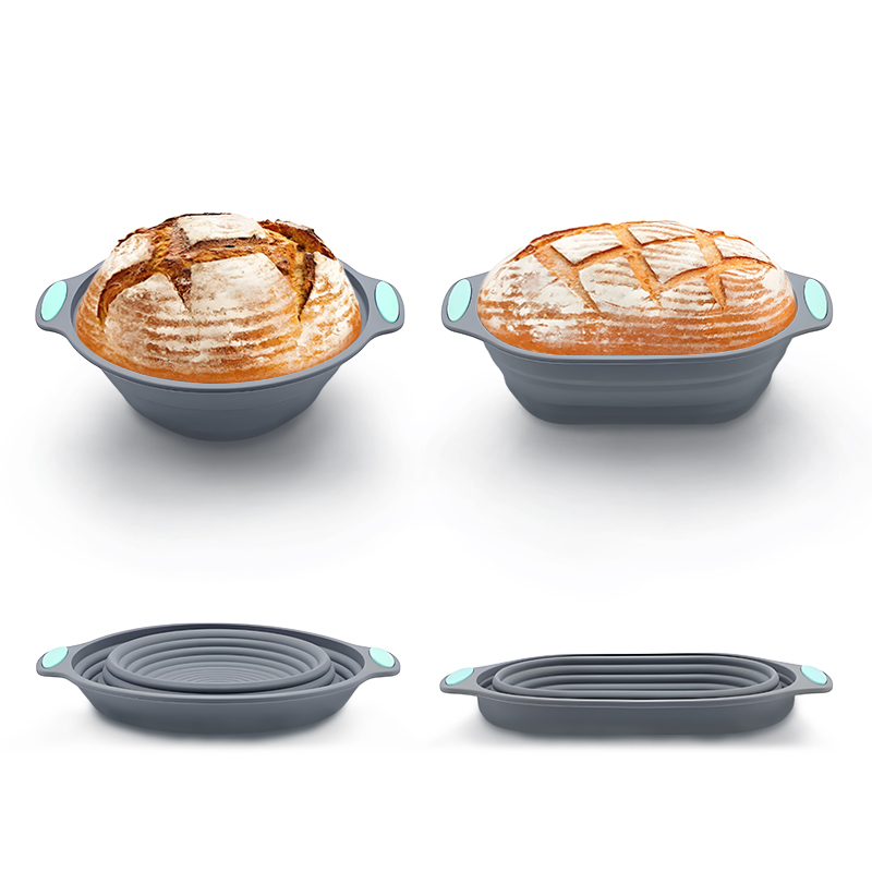 1PC Silicone Foldable Banneton - Kitchen Equipment For Baking 评论和价格