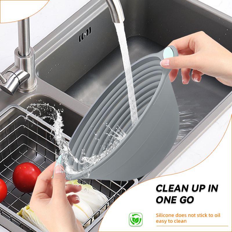 1PC Silicone Foldable Banneton - Kitchen Equipment For Baking 评论和价格