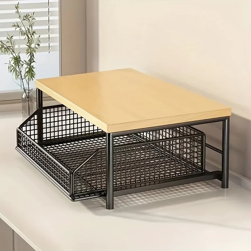 Vertical Microwave Stand w/ Dr - Kitchen Baking Drawer 评论和价格