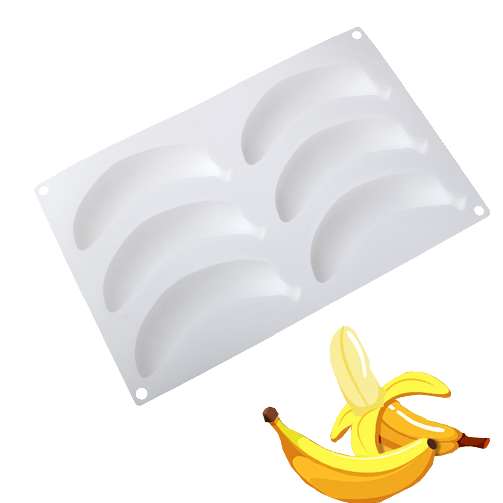6 or 12 Cells Banana Design Si - Kitchen Design For Baking 评论和价格