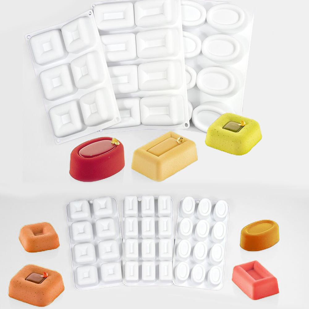 Savarin Mousse Cake Mold Squar - Kitchen Design For Baking 评论和价格