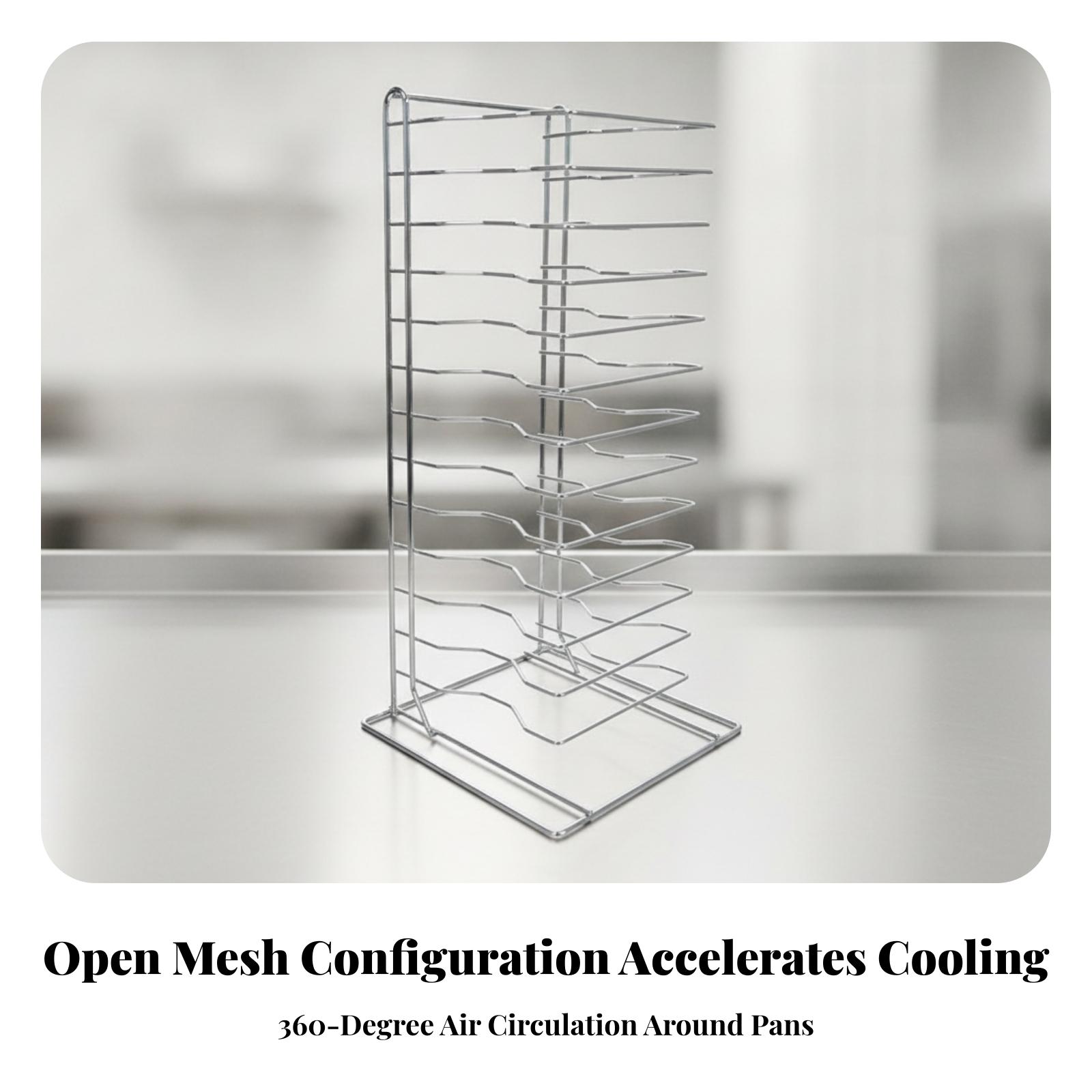 Vertical Pizza Cooling Rack fo - Kitchen Baking Pan Organizer 评论和价格