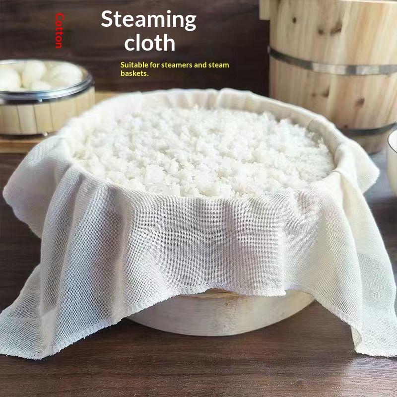 3Pcs 40/60CM Pure Cotton Steam - Kitchen Baking Drawer 评论和价格