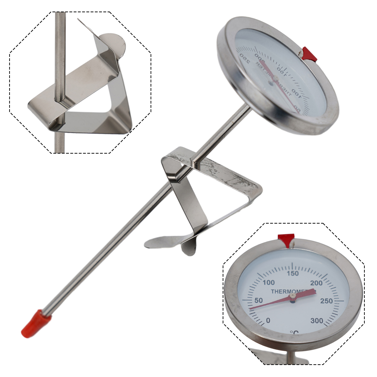 Stainless Steel Probe Thermome - Kitchen Equipment For Baking 评论和价格