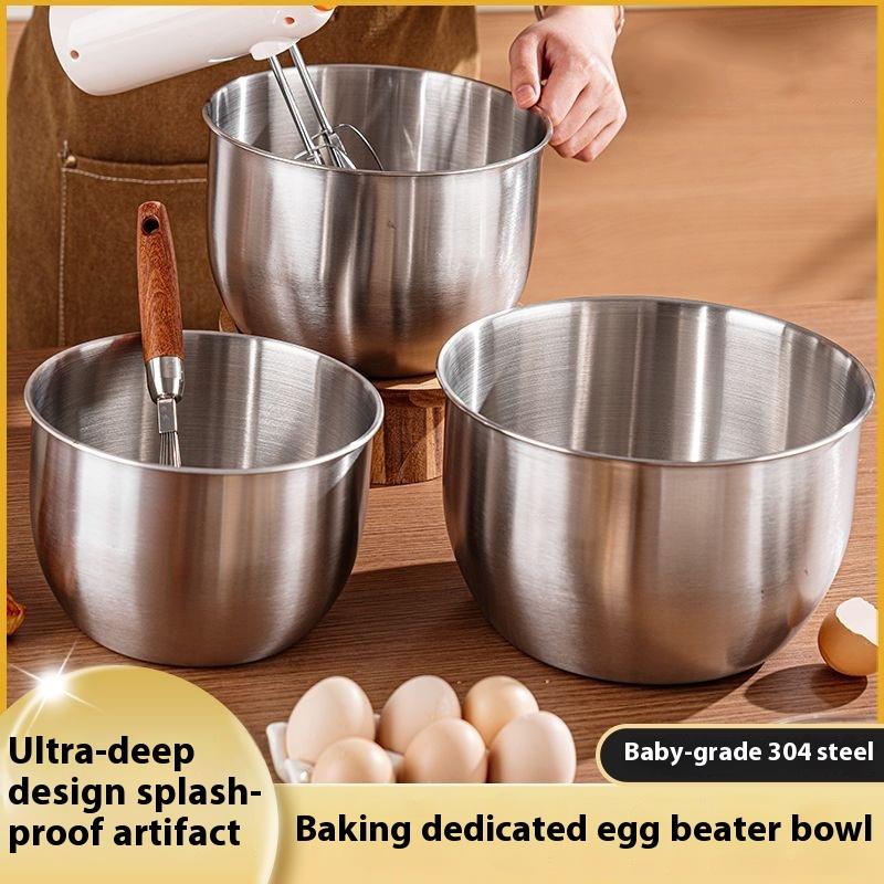 1Pc Stainless Steel Mixing Bow - Kitchen Design For Baking 评论和价格