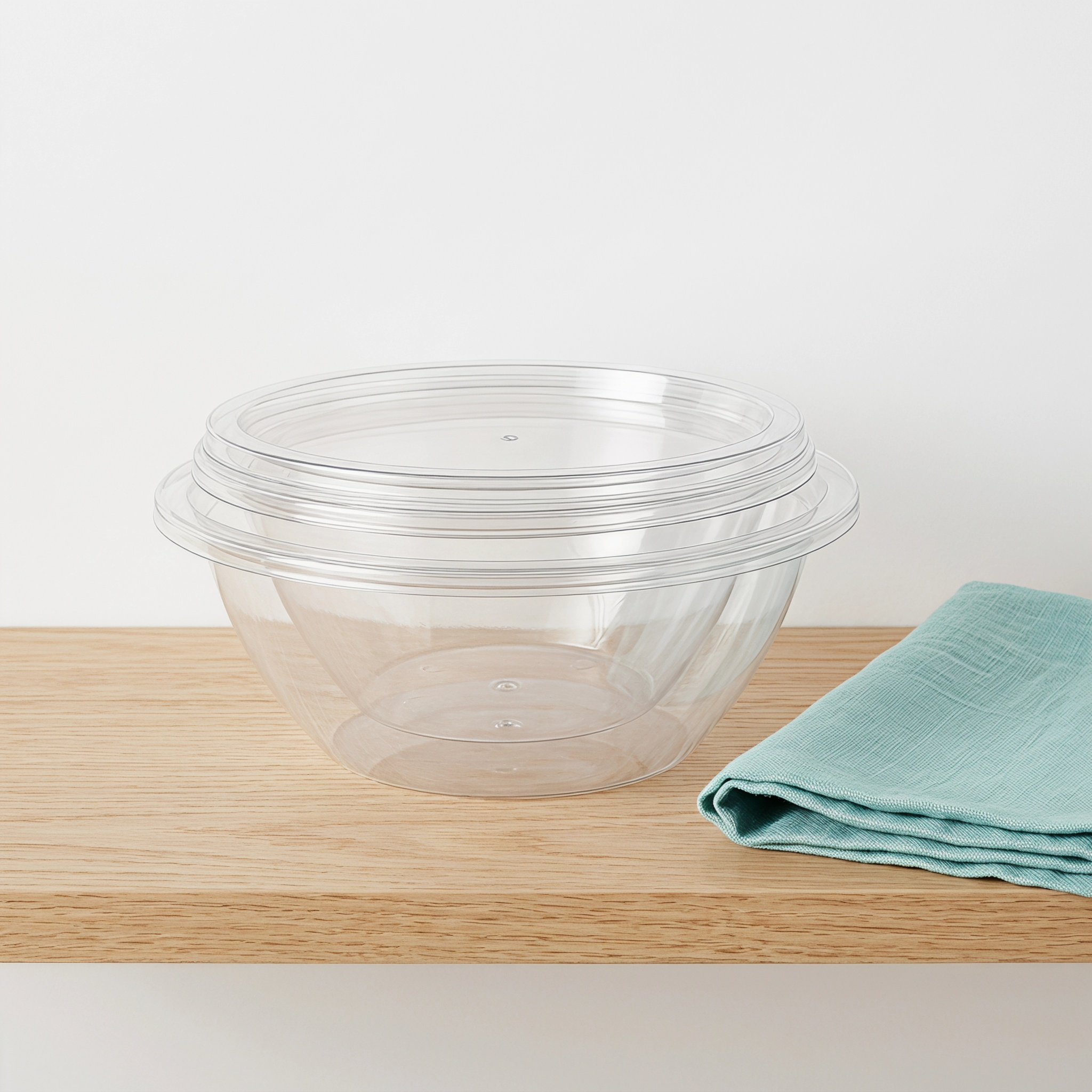 2Sets Plastic Mixing Bowls Cle - Kitchen Baking Storage 评论和价格