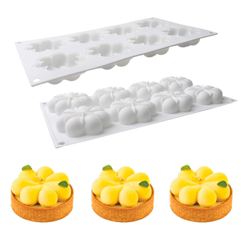 1 or 8 Cells Flower Petal Desi - Kitchen Design For Baking 评论和价格