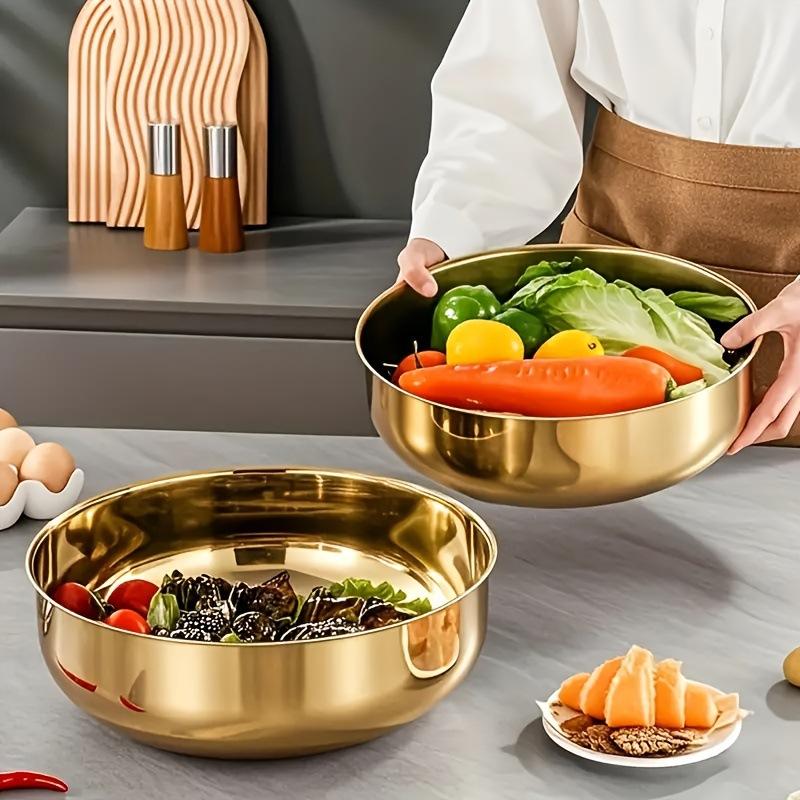New Stainless Steel Mixing Bow - Kitchen Equipment For Baking 评论和价格