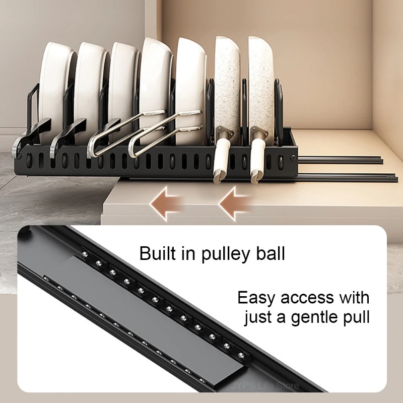 Hot SaleMultifunctional Pull-o - Kitchen Baking Pan Organizer 评论和价格