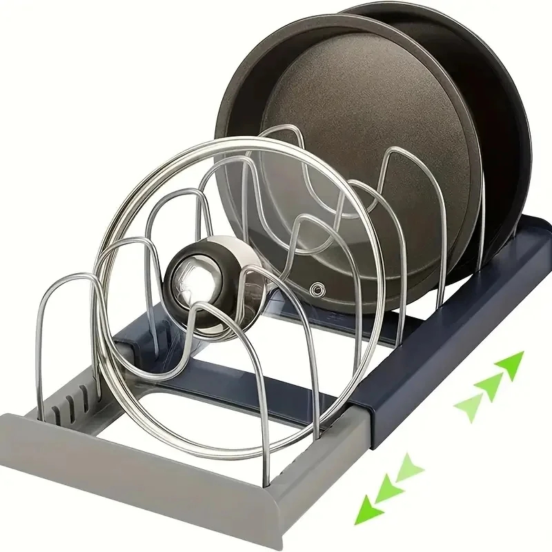 Expandable Stainless Steel Sto - Kitchen Baking Pan Organizer 评论和价格