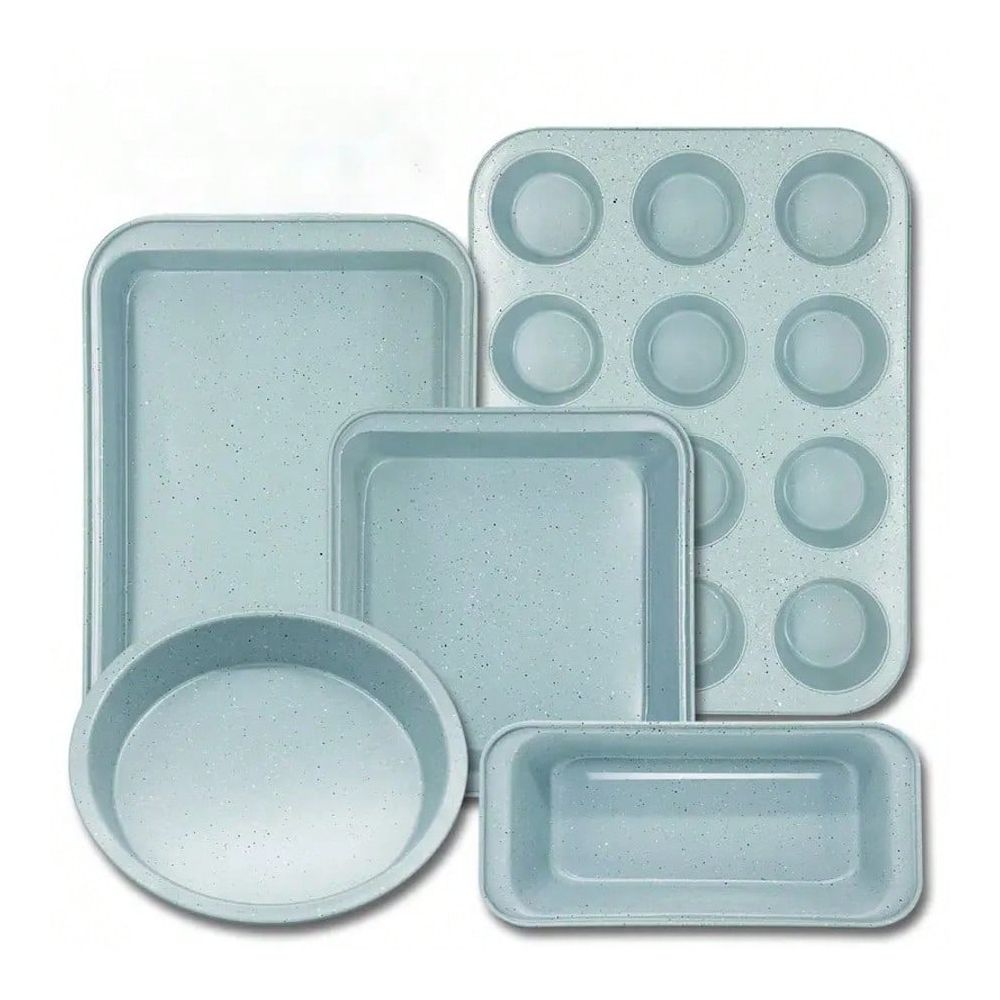 10 Piece Bakeware Set, NonStic - Kitchen Baking Set 评论和价格