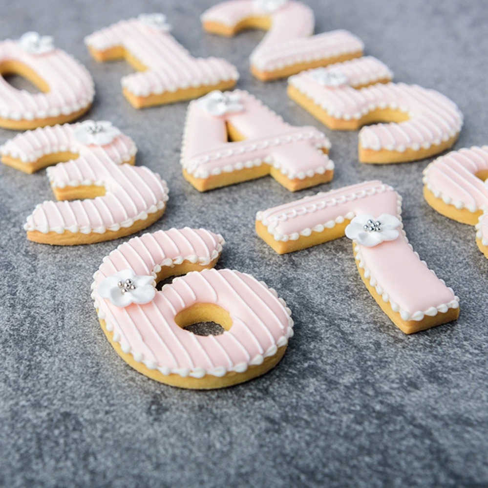 Large Numbers Cookie Cutters B - Kitchen Equipment For Baking 评论和价格