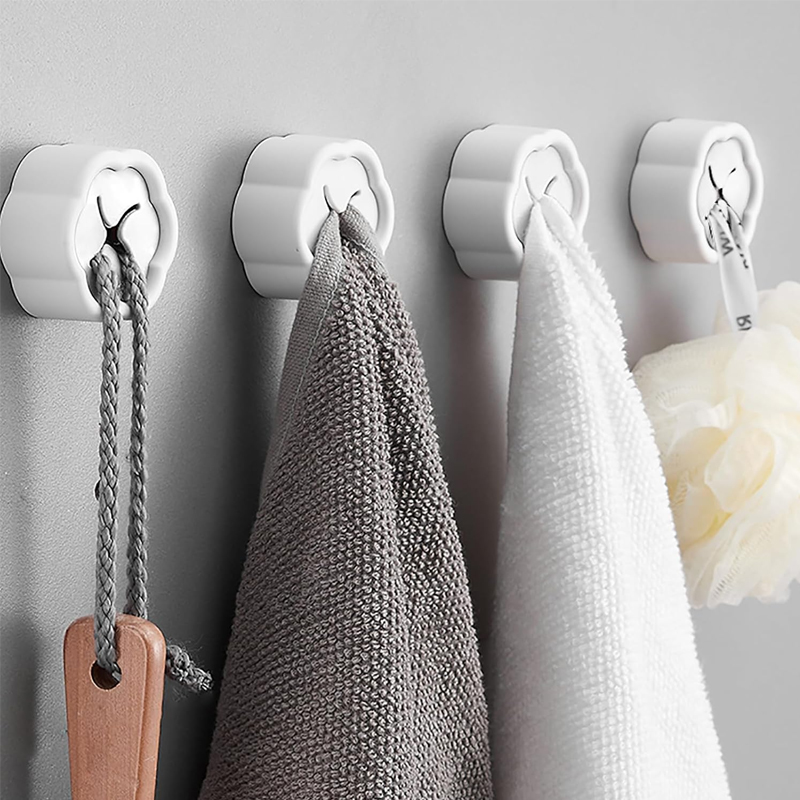 6PCS Self Adhesive Towel Holde - Kitchen Baking Storage 评论和价格