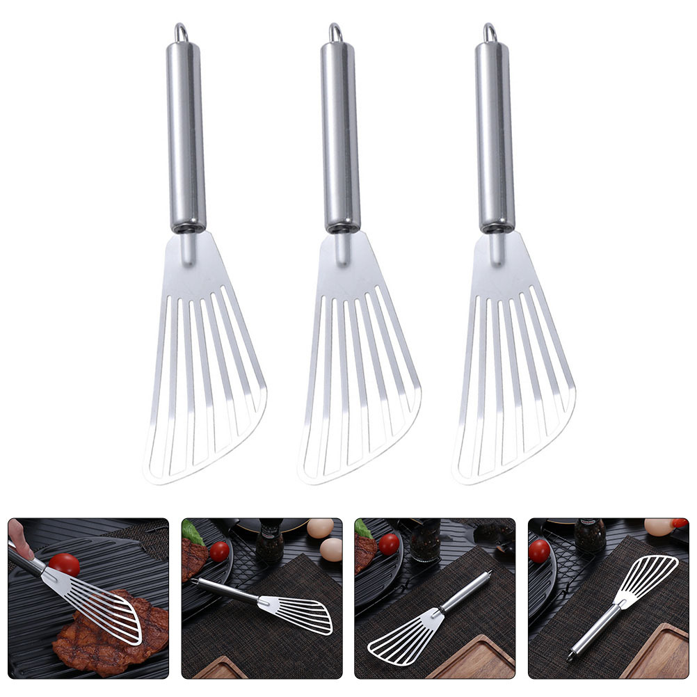 3pcs Stainless Steel Spatula F - Kitchen Equipment For Baking 评论和价格