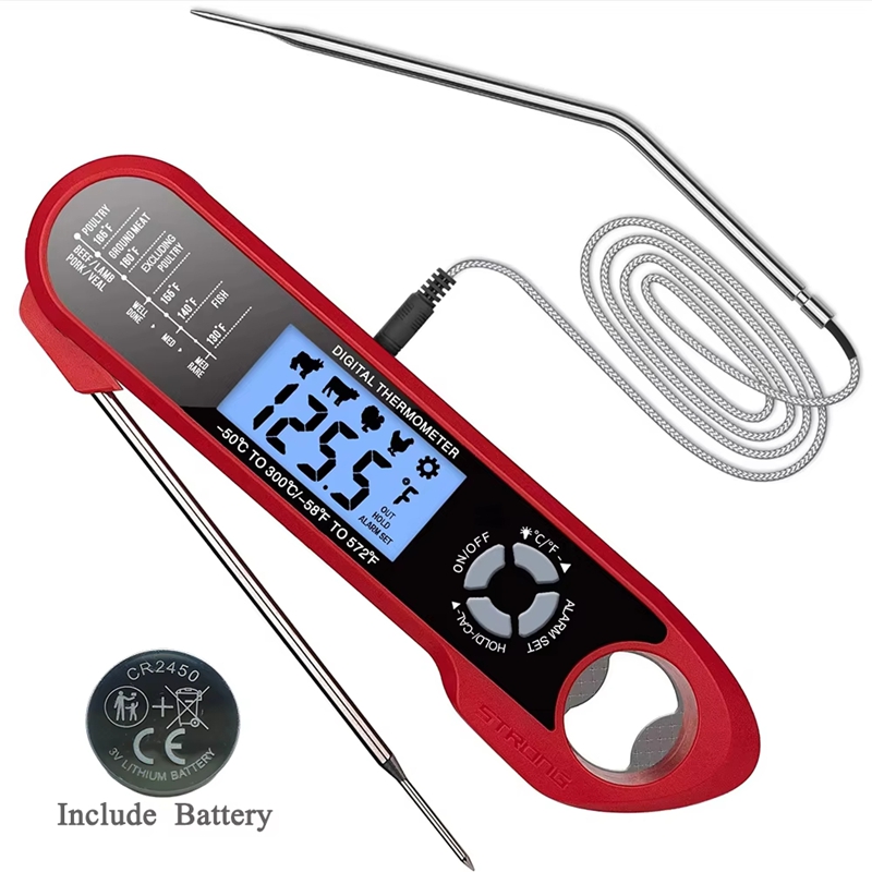 Meat Thermometer Dual-Probe Di - Kitchen Equipment For Baking 评论和价格