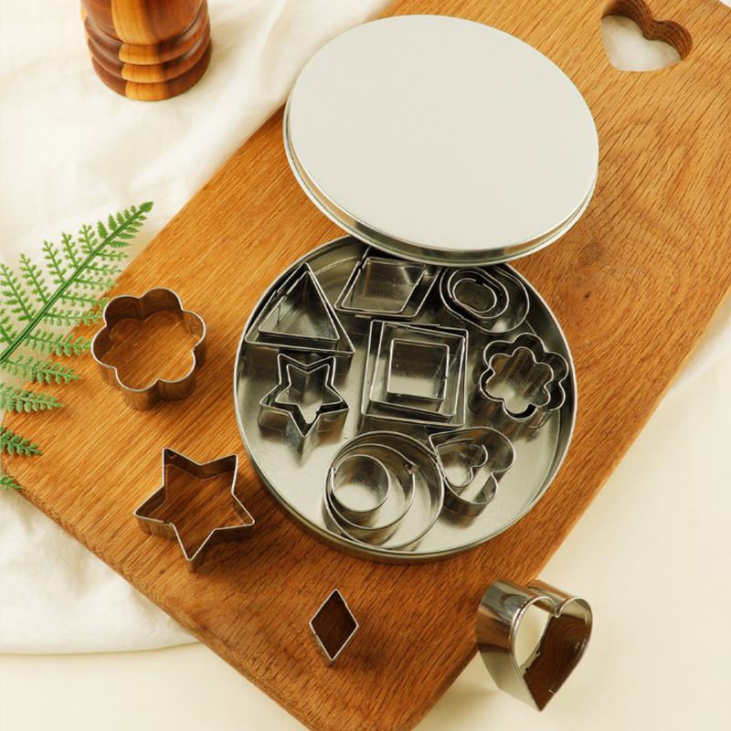 12/30PCS Stainless Steel Mini  - Kitchen Baking Set 评论和价格