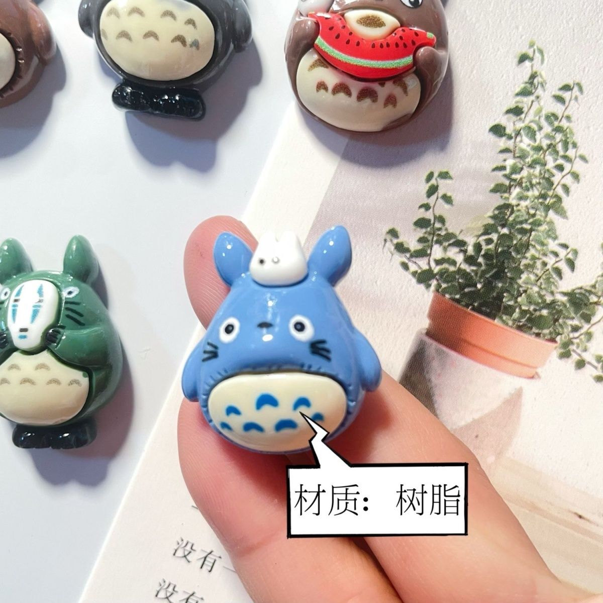 Totoro Anime Resin Fridge Magn - Kitchen Baking Storage 评论和价格
