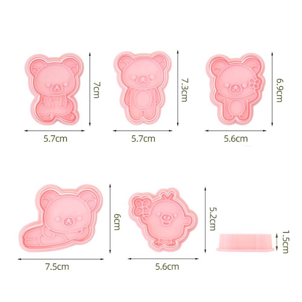 Cookie Cutters Cartoon Bear Bi - Kitchen Equipment For Baking 评论和价格