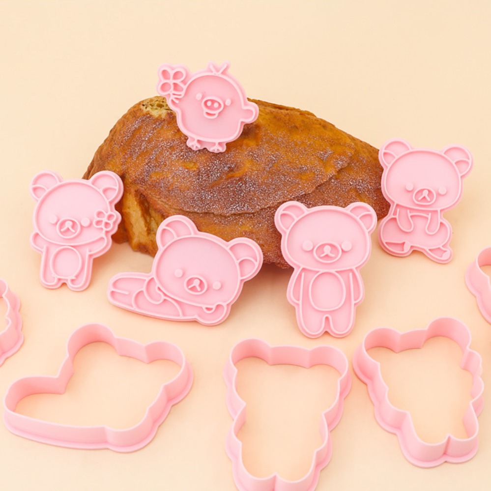 Cookie Cutters Cartoon Bear Bi - Kitchen Equipment For Baking 评论和价格
