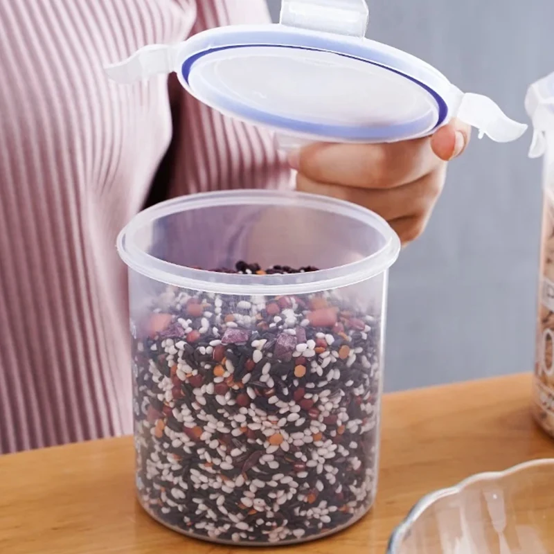 1/4PCS Sealed Jars With Scale  - Kitchen Bank 评论和价格